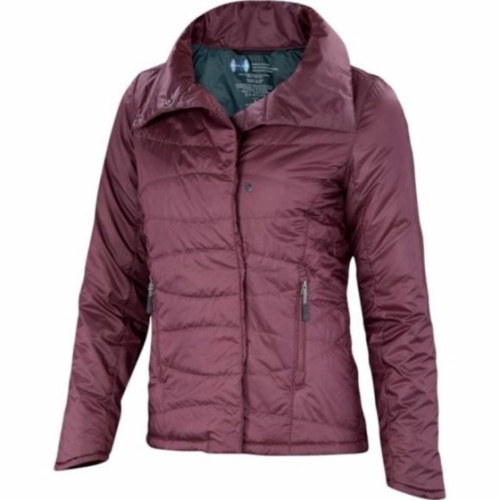 Ibex | Wool Aire Puffy Jacket‎ In Tulipa Size XS